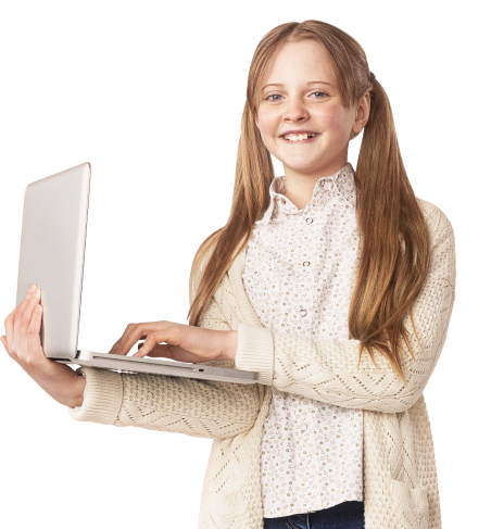 Child discussing vaccination concerns with healthcare provider